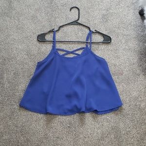 Blue tank top